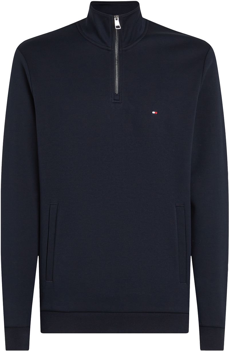 Tommy Hilfiger Half Zip Trui Intechno Navy