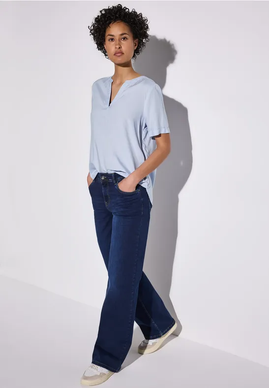 Street One Blouse in effen kleur