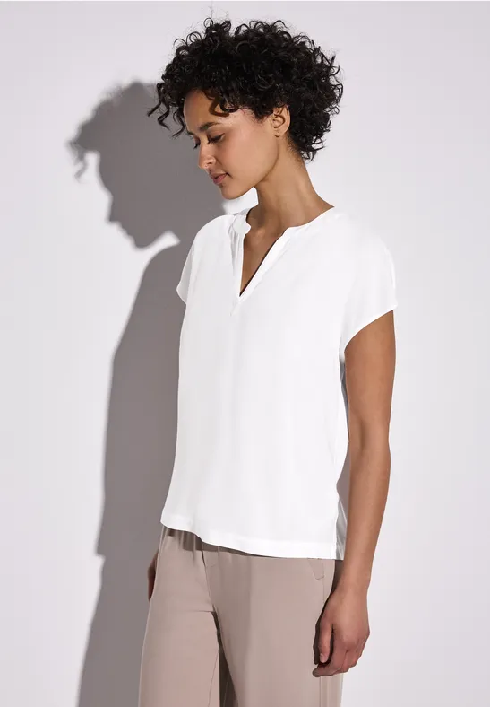 Street One Blouse in effen kleur
