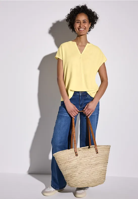 Street One Blouse in effen kleur