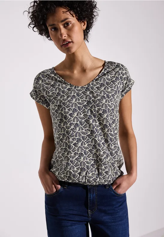 Street One Gedessineerde blouse