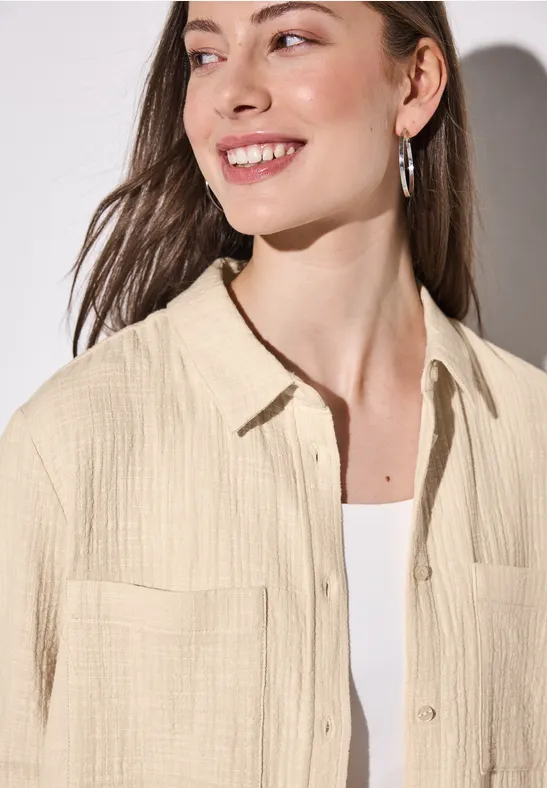 Street One Overhemdblouse met borstzakken