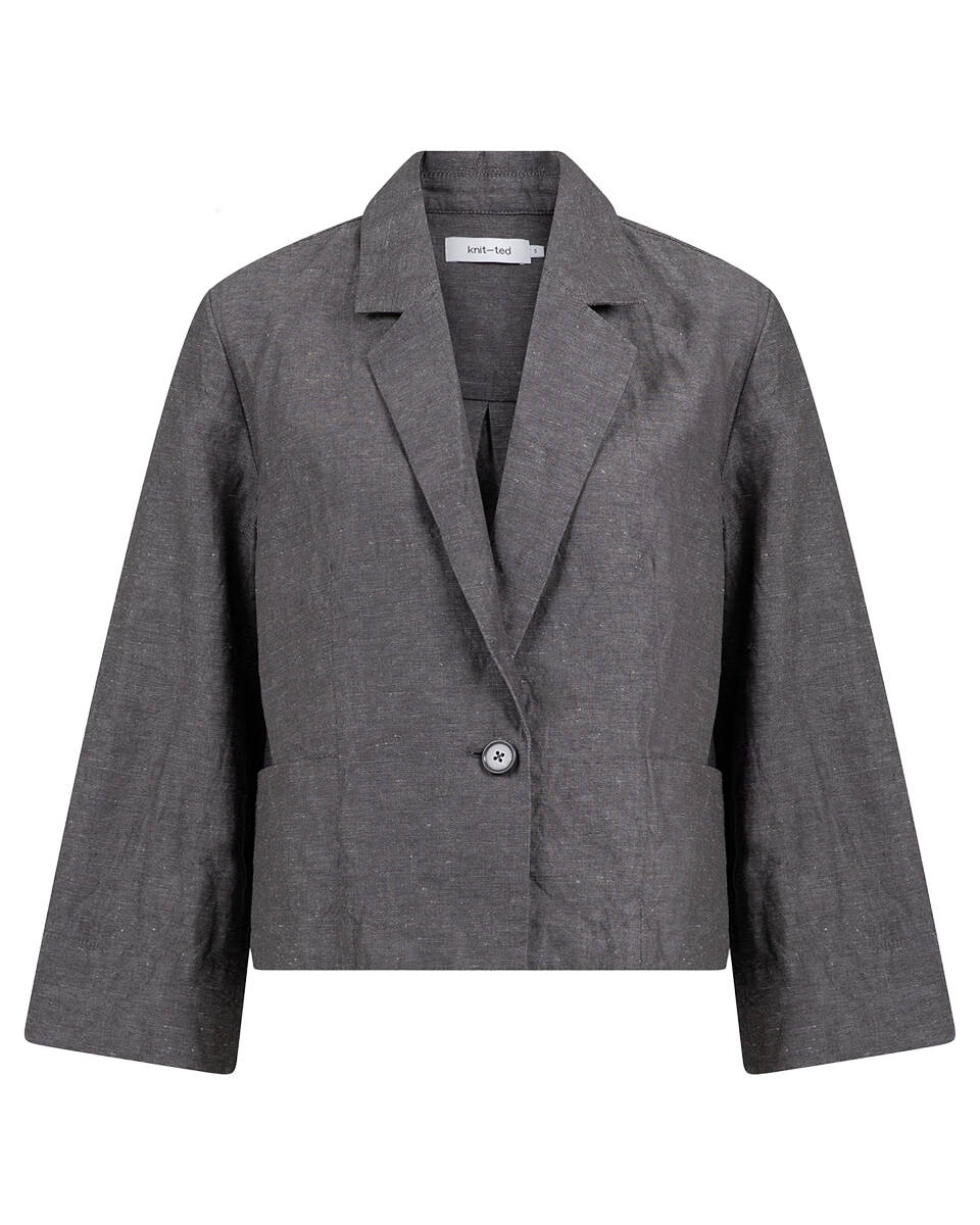 Knit-ted Blazer 251p163 puck