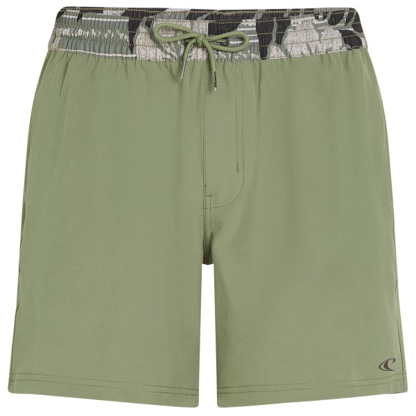 O'Neill - Pocket Print 16 Swimshorts - Zwembroek, olijfgroen