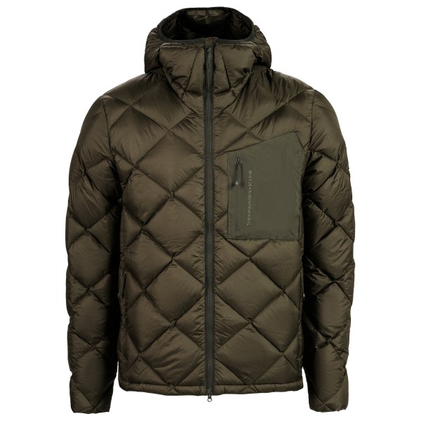 The Mountain Studio - Ultralight Down Hood Jacket - Donsjack, olijfgroen