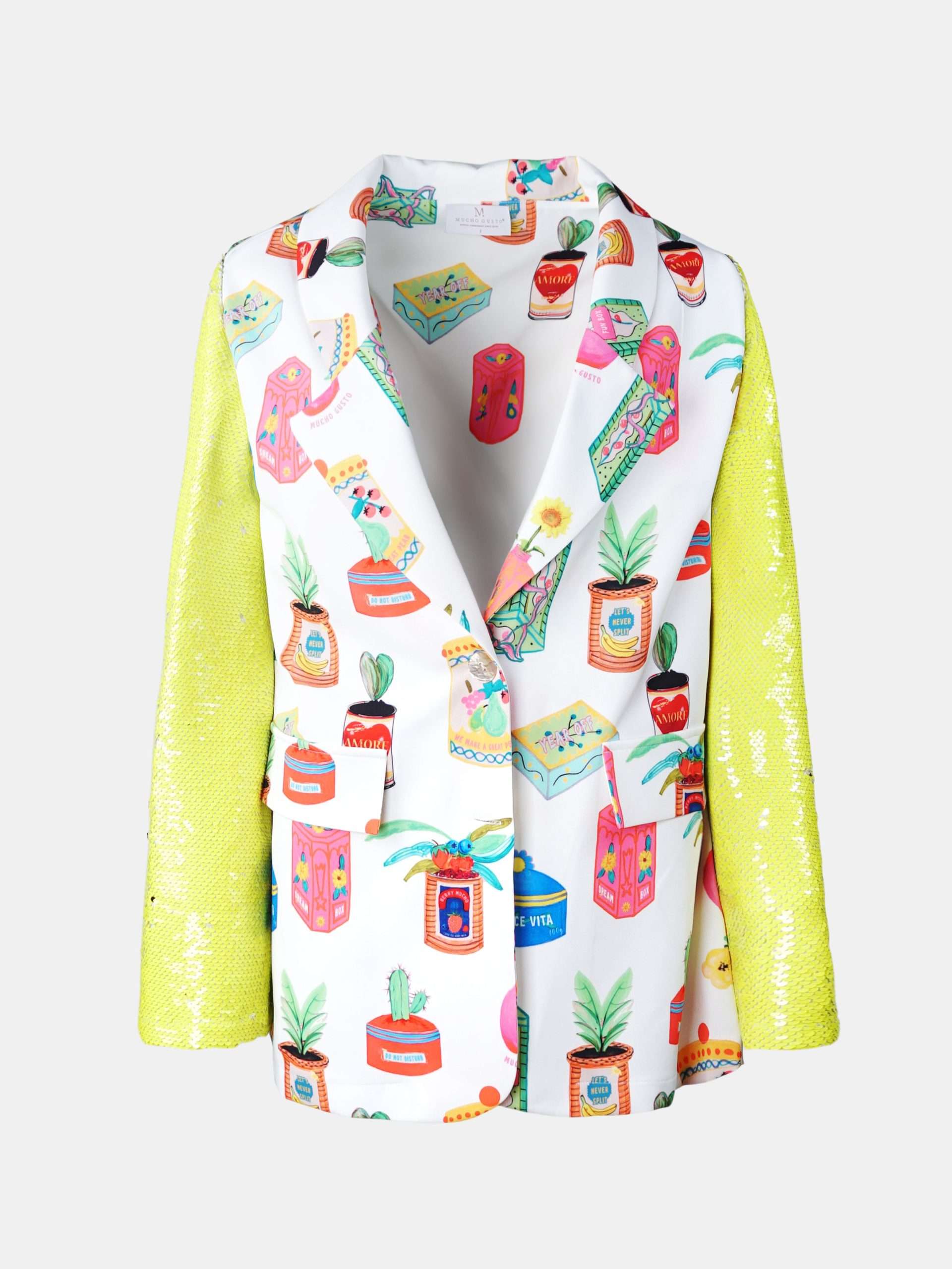 Mucho Gusto  blazer zanè planten potjes patchwork