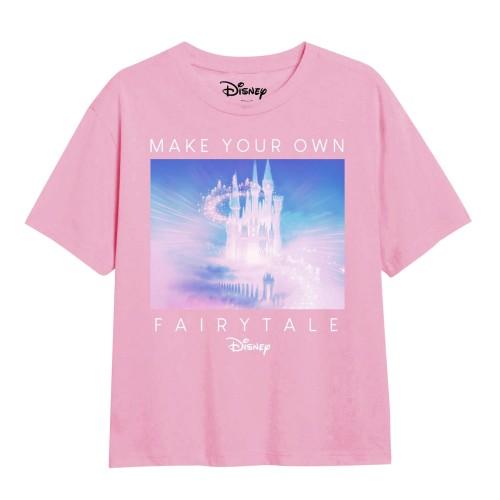 Disney meisjes sprookjes T-shirt 11-12 lichtroze kleur