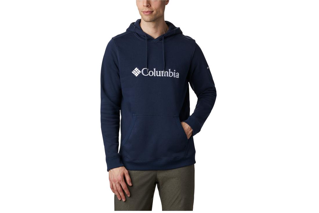 Columbia CSC Basic Logo II hoodie, marineblauw sweatshirt voor heren L Vloot