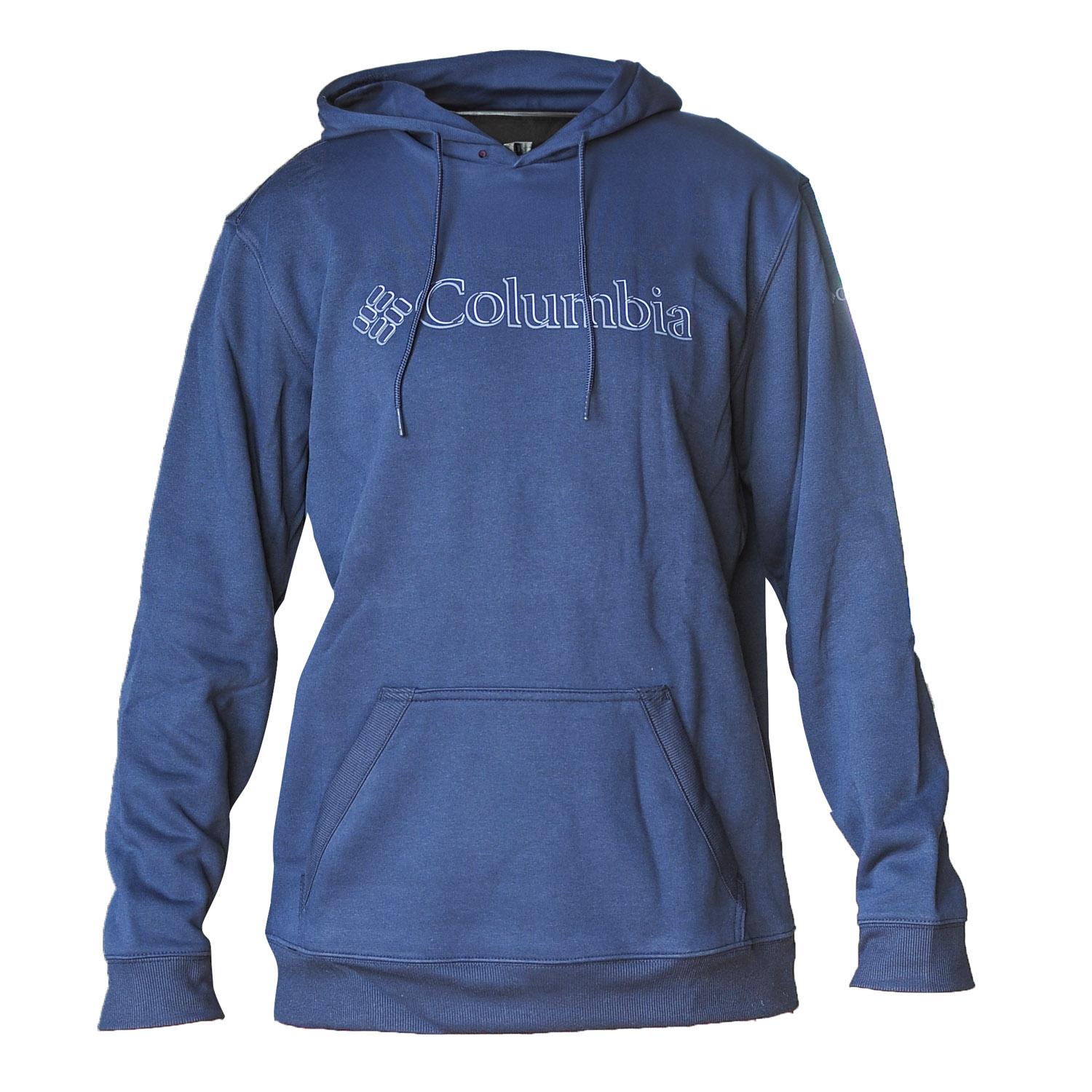 Columbia CSC Basic Logo II hoodie, marineblauw sweatshirt voor heren L Vloot