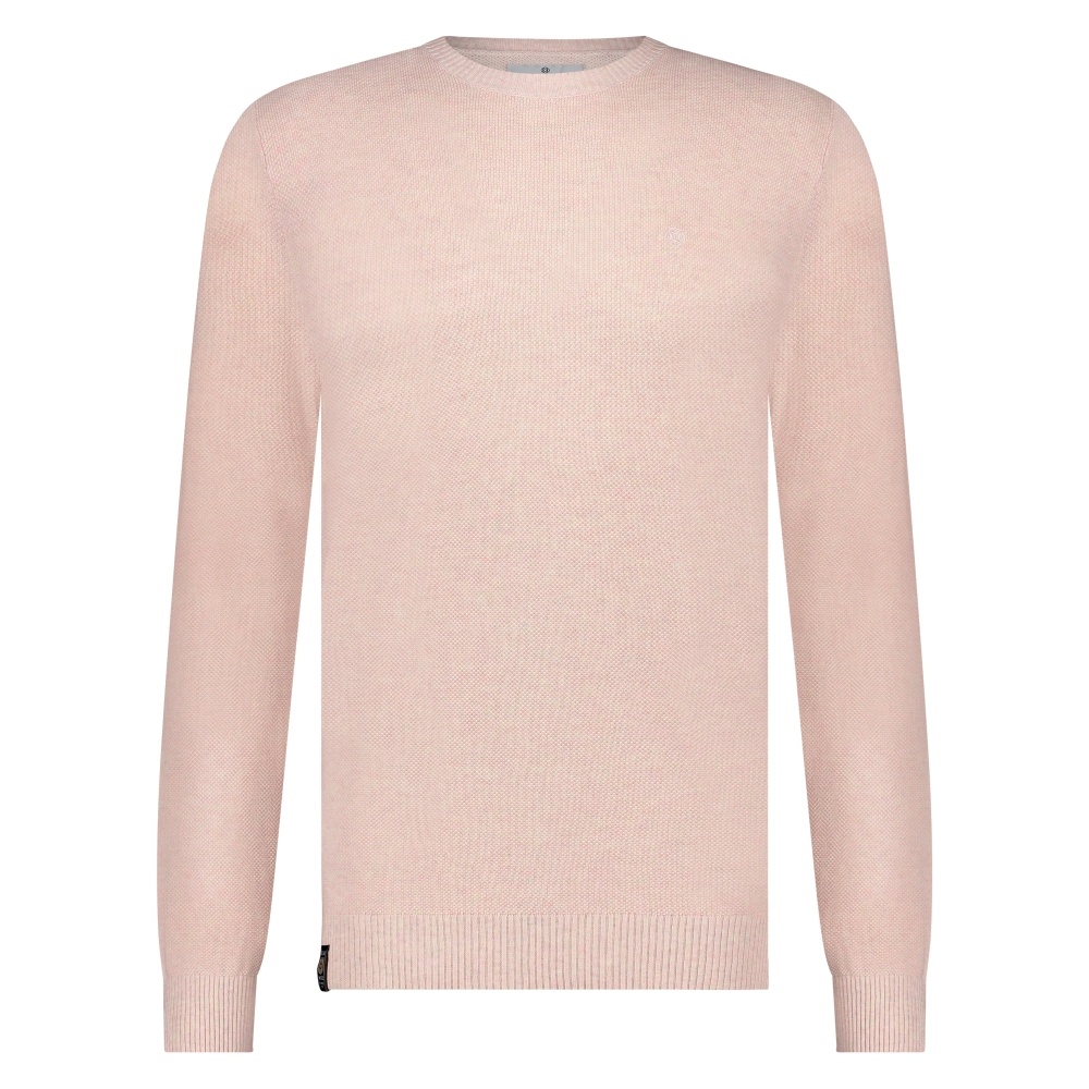 Fellows United Pullover Round Neck Premium Structure Roze 