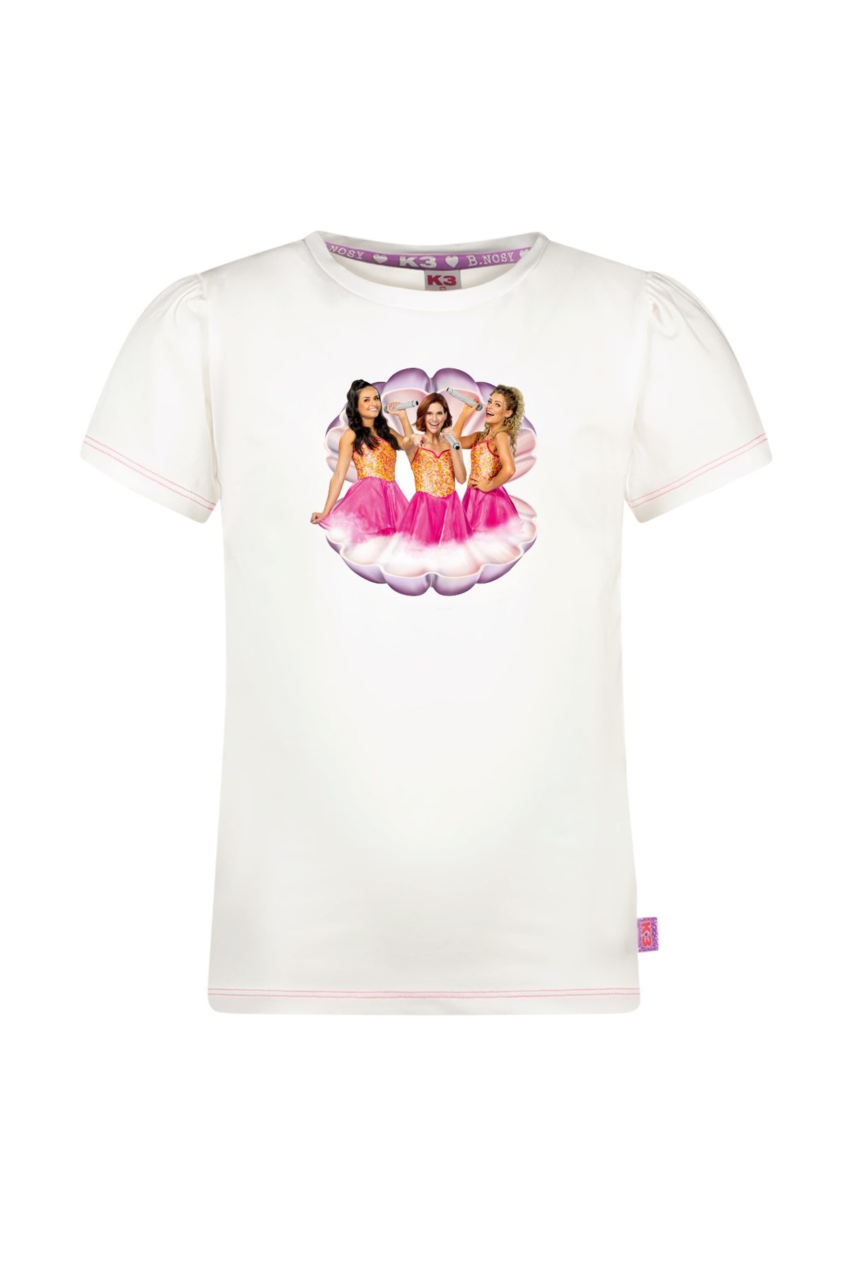 B.Nosy zomer t-shirt meisjes - K3 - katoen wit - Tammy