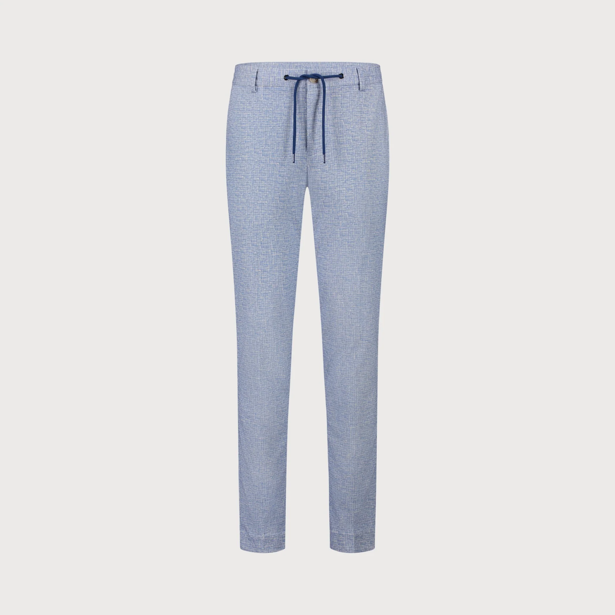 Blue Industry De comfort ruitmotief chino |
