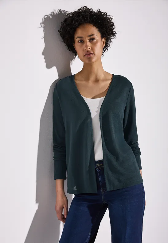 Street One Jas met gebreide look