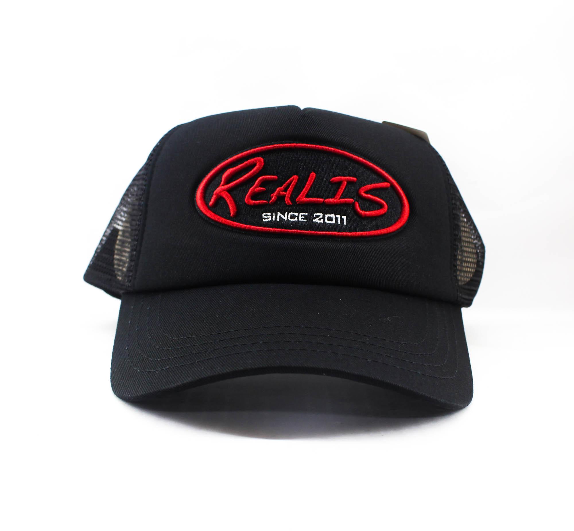 Sale Duo Cap  Realis  Trucker Japan Gratis Maat Promo Zwart Zwart (0449)