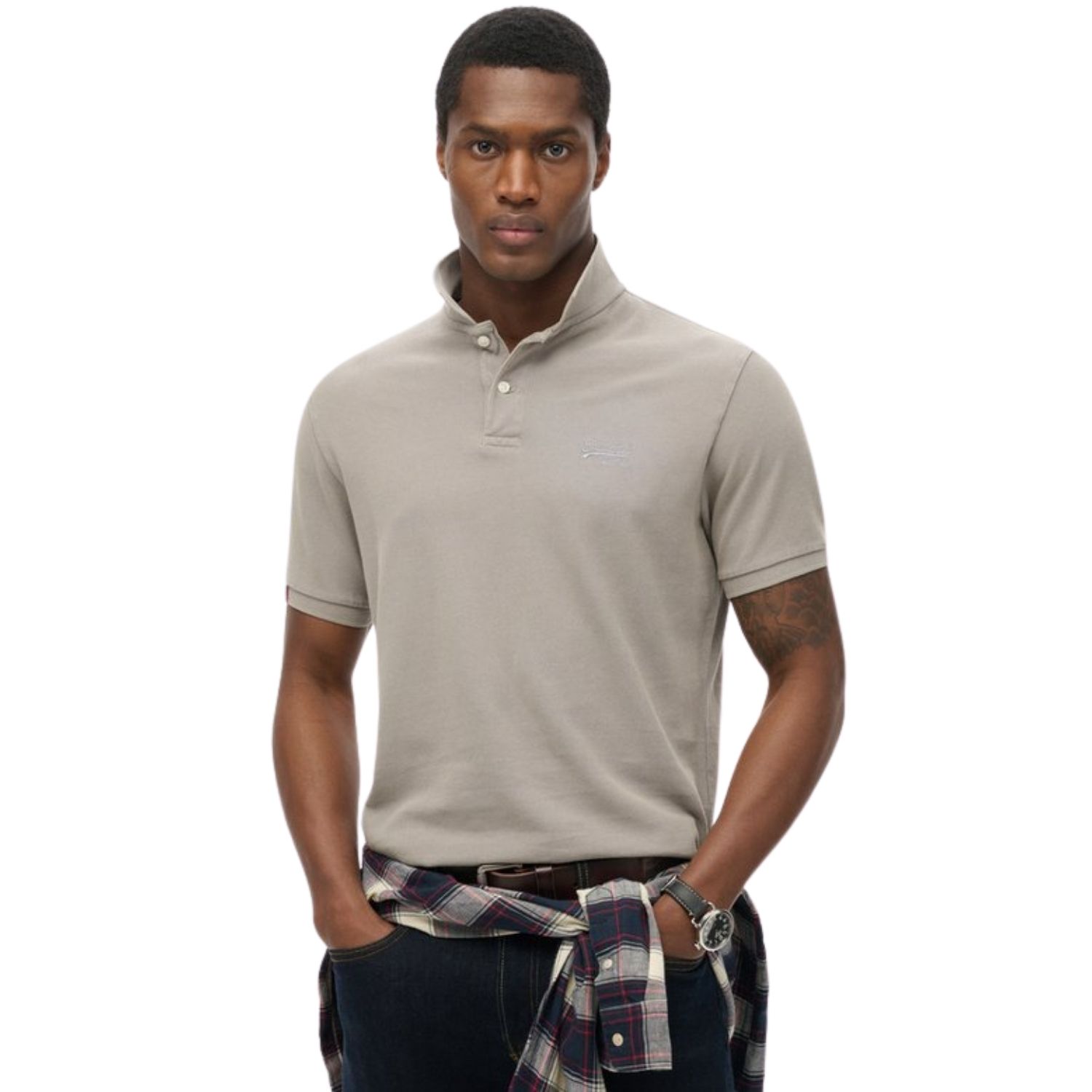 Superdry Vint Destroy Polo Heren L
