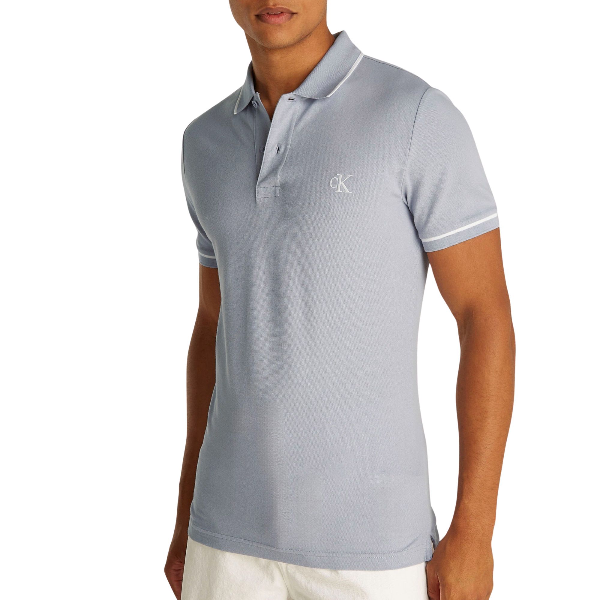 Calvin Klein Tipping Slim Polo Heren