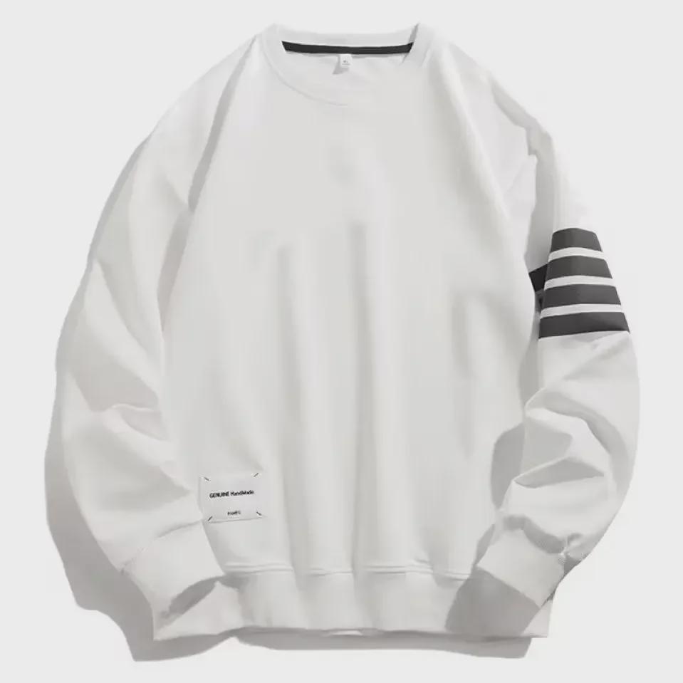 VantaGoods Herenmodetrend voorjaar/herfst 2023: Casual sweatshirt met lange mouwen en ronde hals L donkergrijze kleur