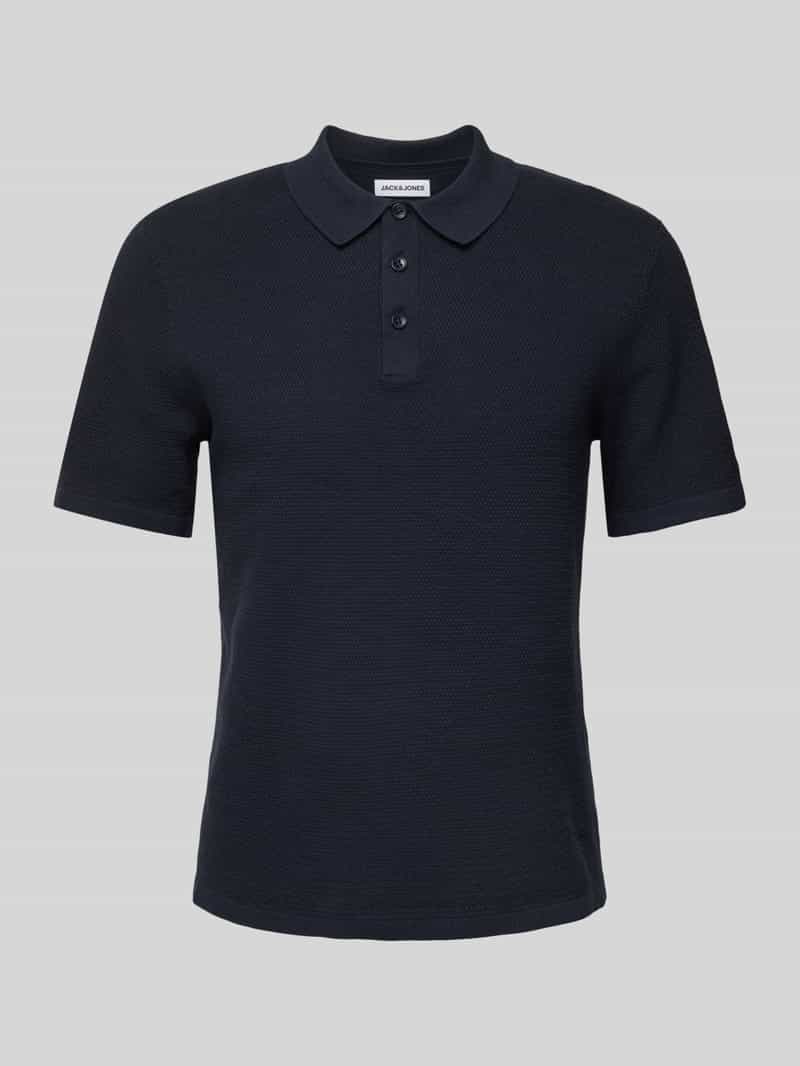 Jack & jones Regular fit poloshirt met labelstitching, model 'GEORGE'
