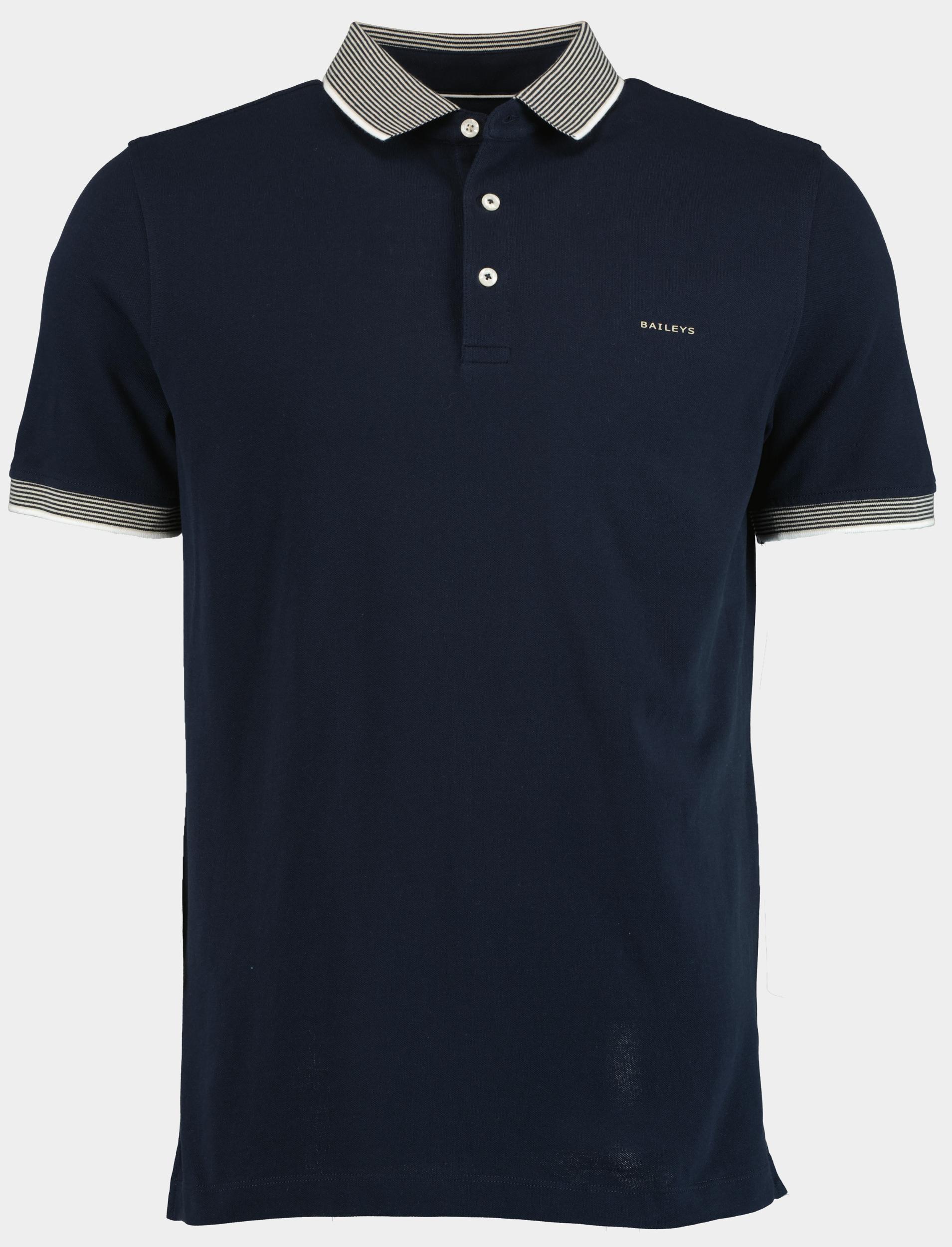 Baileys Polo korte mouw poloshirt solid pique 515236/60