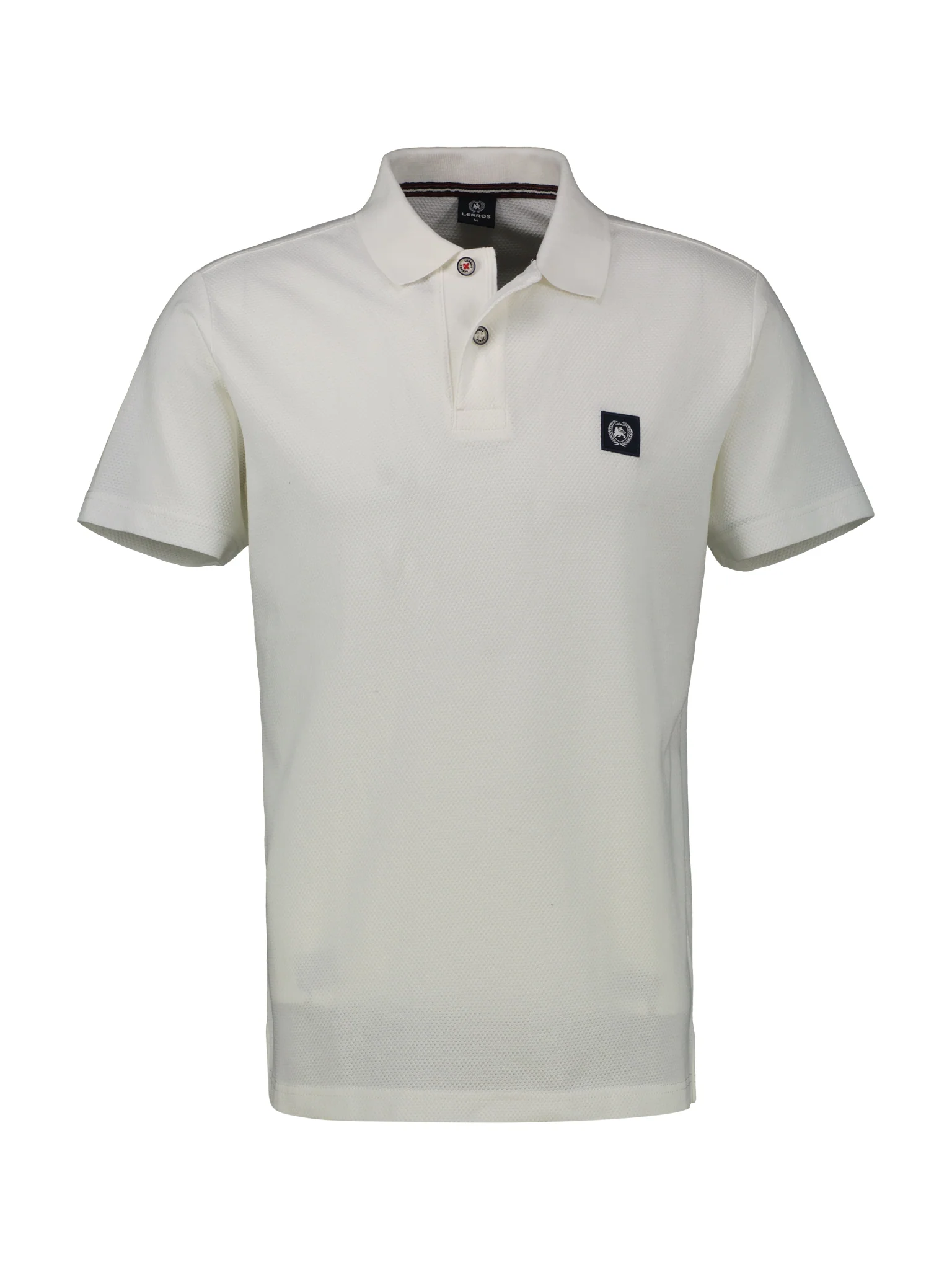 Lerros Heren polo 25432041 103 broken white