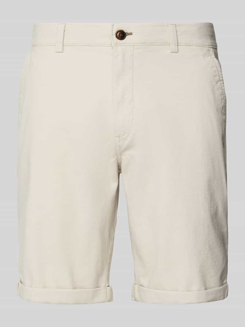 Jack & jones Regular fit korte broek met structuurmotief, model 'FURY'