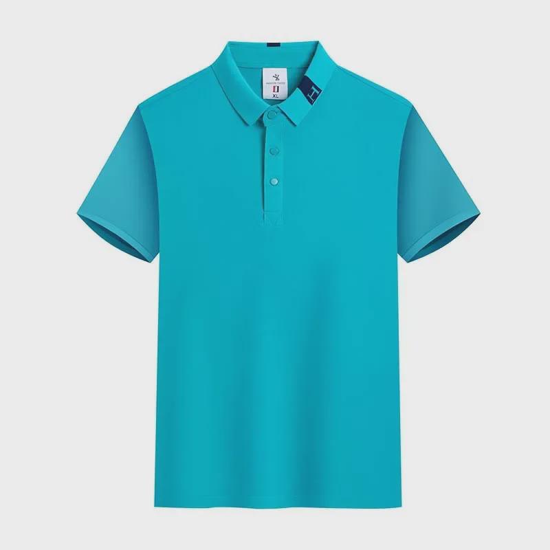 VantaGoods Poloshirt van 200 g ijszijdekatoen - korte mouwen, revers, snel drogend, zijdezacht, slijtvast, pillingvrij en kreukvrij. L