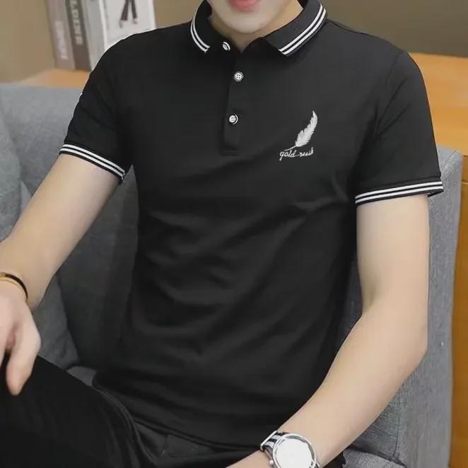 VantaGoods Heren Slim Fit Poloshirt met Korte Mouwen - Zomertrend met Opstaande Kraag XL
