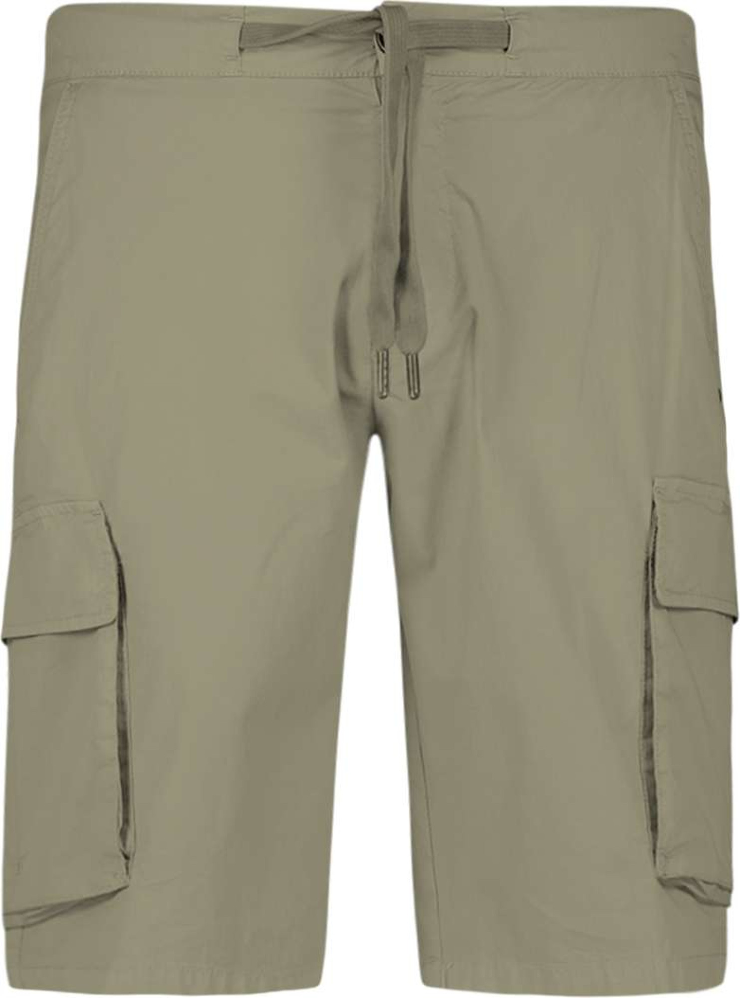 No Excess Short stretch cargo garment dyed light army