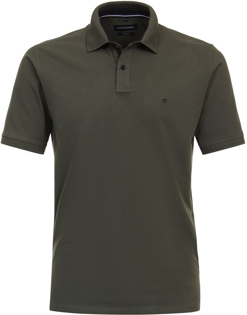 Casa Moda Poloshirt Donkergroen