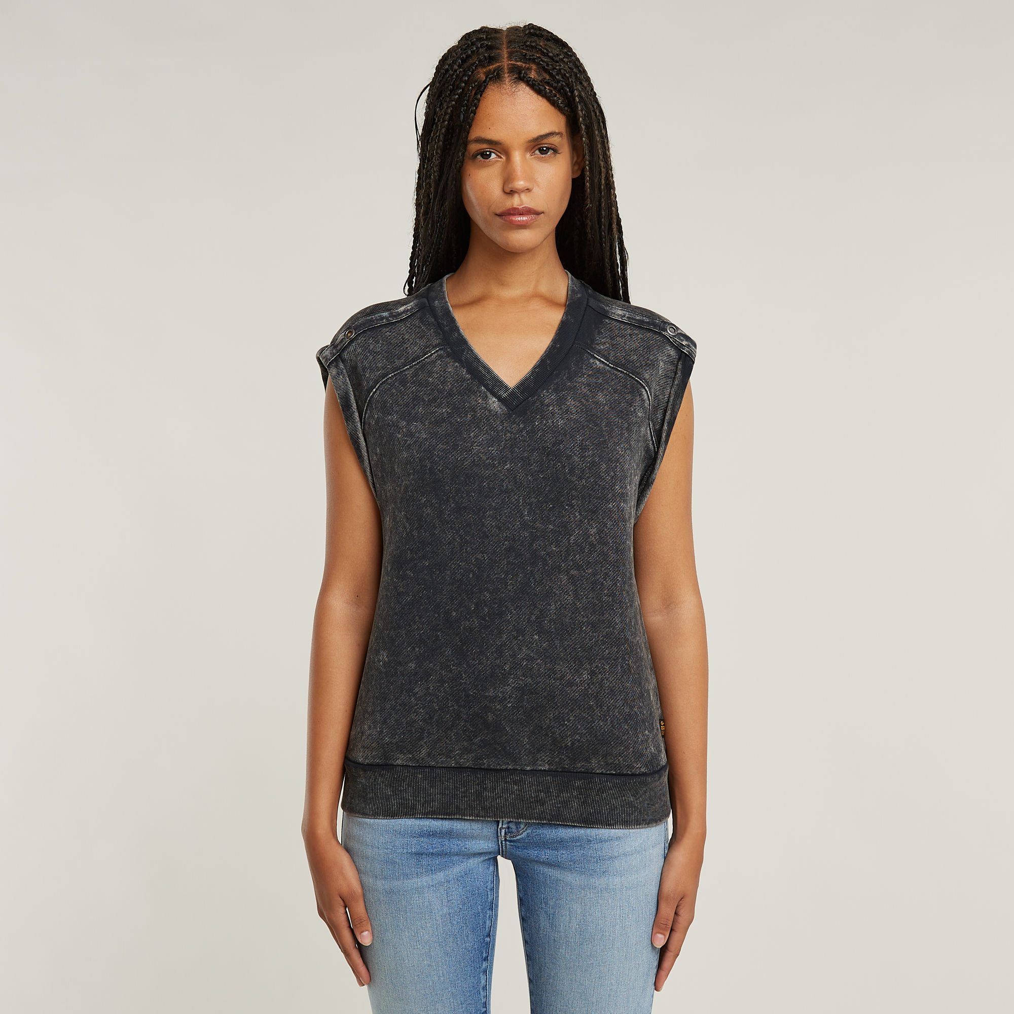 G-Star RAW Washed Sweater - Grijs - Dames
