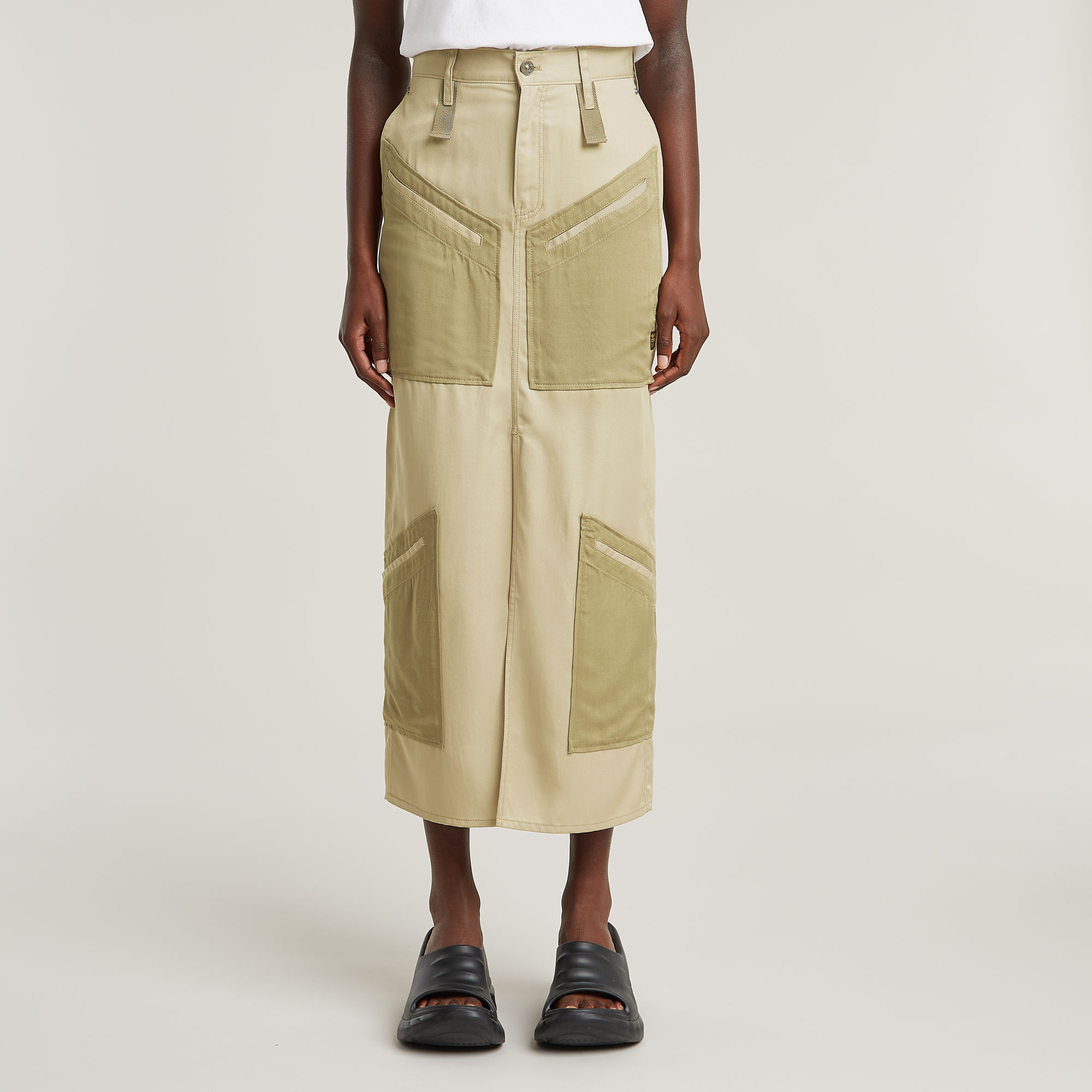 G-Star RAW Viktoria Tone On Tone Rok - Beige - Dames
