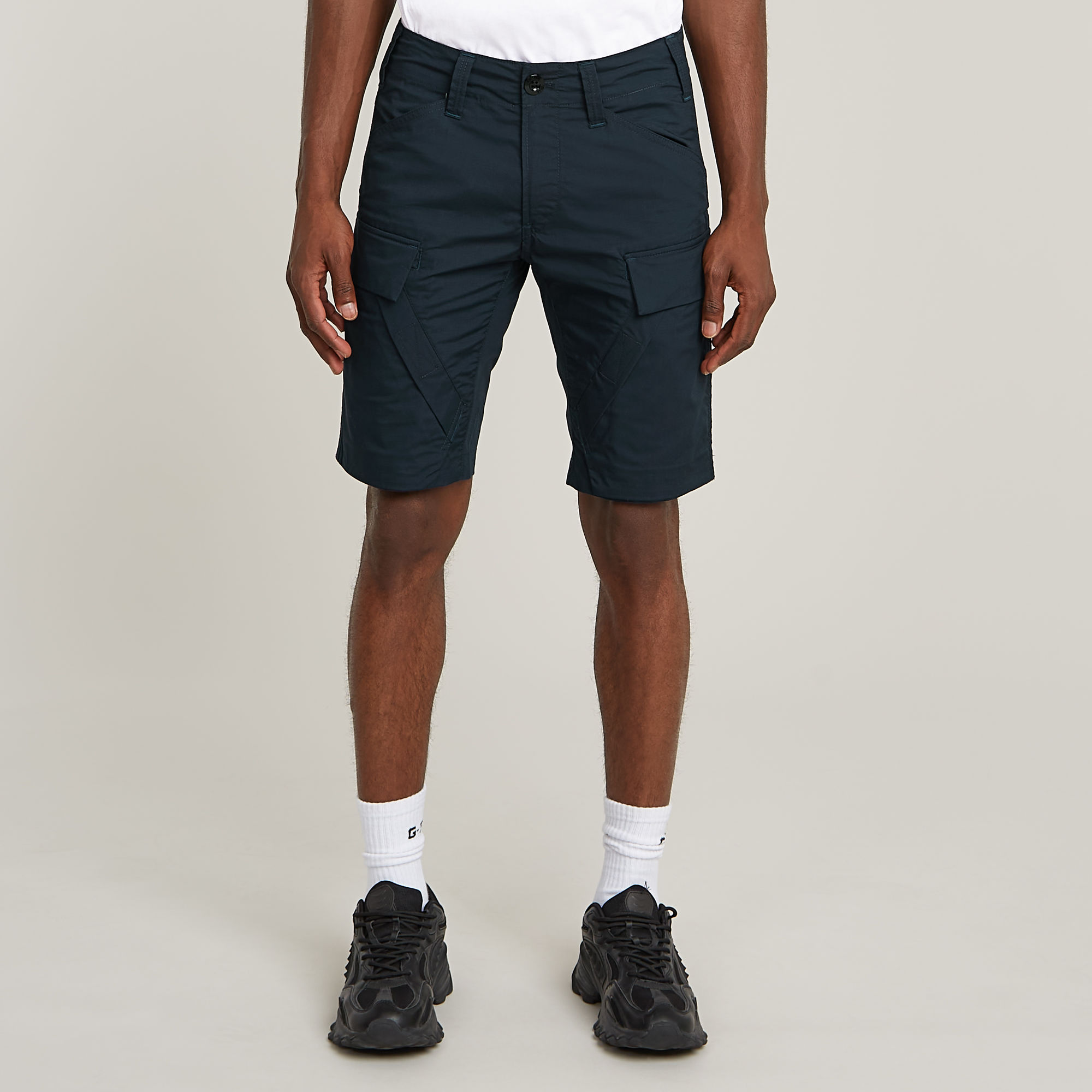 G-Star RAW 3D Regular Cargo Short - Donkerblauw - Heren