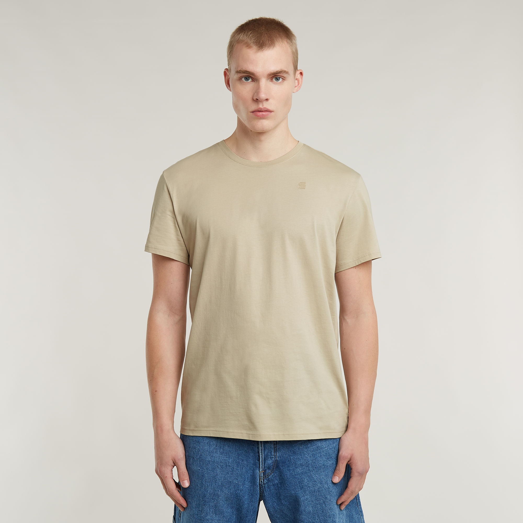 G-Star RAW Base-S T-Shirt - Beige - Heren