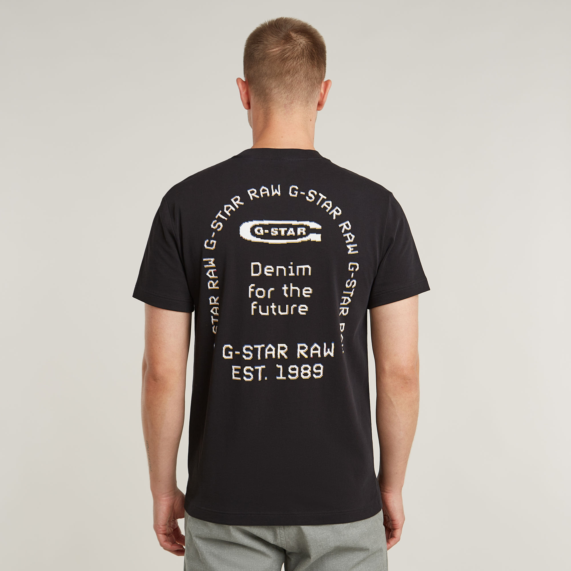 G-Star RAW Back Graphic Arch T-Shirt - Zwart - Heren