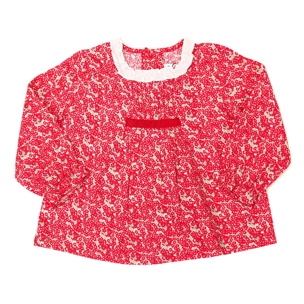 Neck & Neck Blouse met lange mouwen en ronde hals 17I07704 voor meisjes 6/9 MESES roze