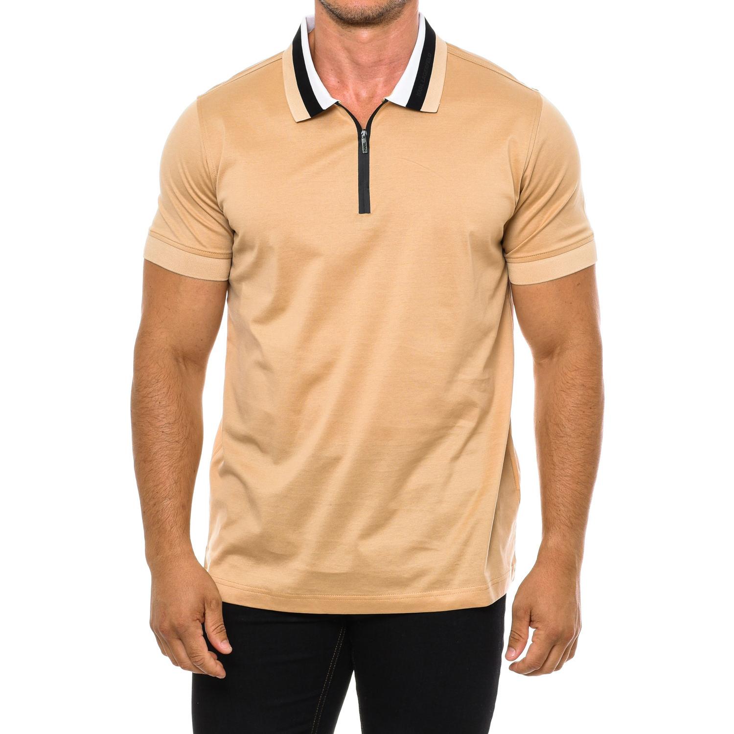 Karl Lagerfeld Heren poloshirt met korte mouwen 745400533200 L beige