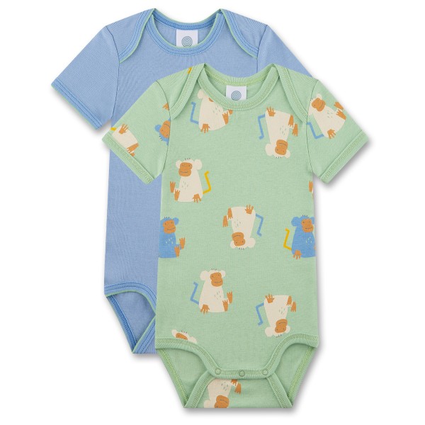 Sanetta - Kid's DP Body 1/2 324632+324633 - Ondergoed, groen