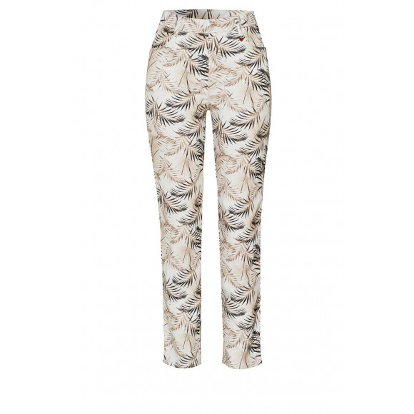 Toni | Relaxed - Beige Alice bladprint Beige 42
