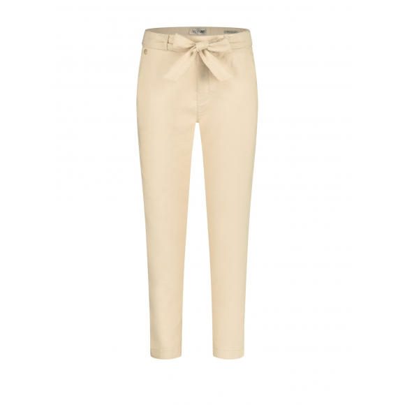 Para Mi - Beige Pantalon linnen L.26 Beige 40