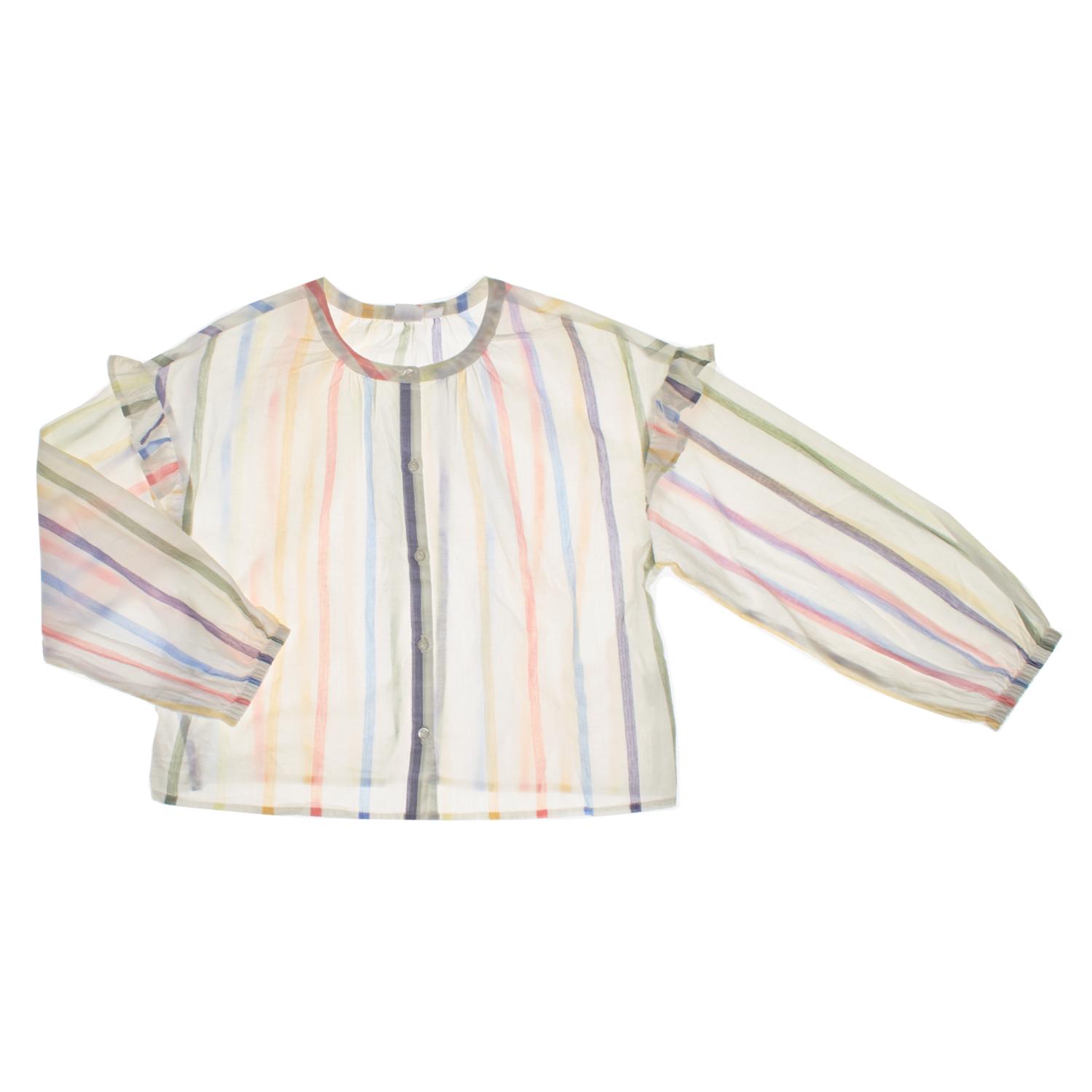 BlackPrice Overhemd met lange mouwen en knopen 510727 voor meisjes 10/11 AÑOS wit