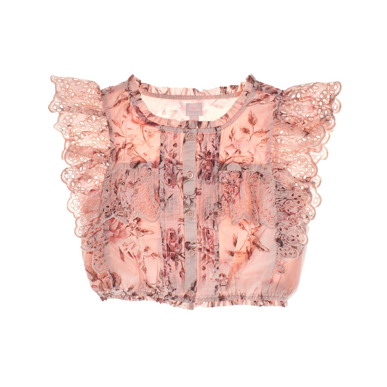 BlackPrice T-shirt met korte mouwen en ruches 786979 voor meisjes 6/7 AÑOS roze