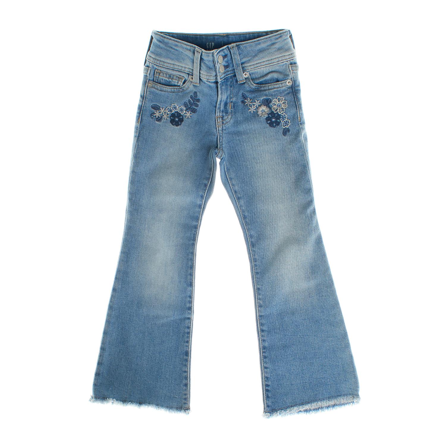 BlackPrice Geborduurde flare jeans 600989 voor meisjes 12 AÑOS blauw