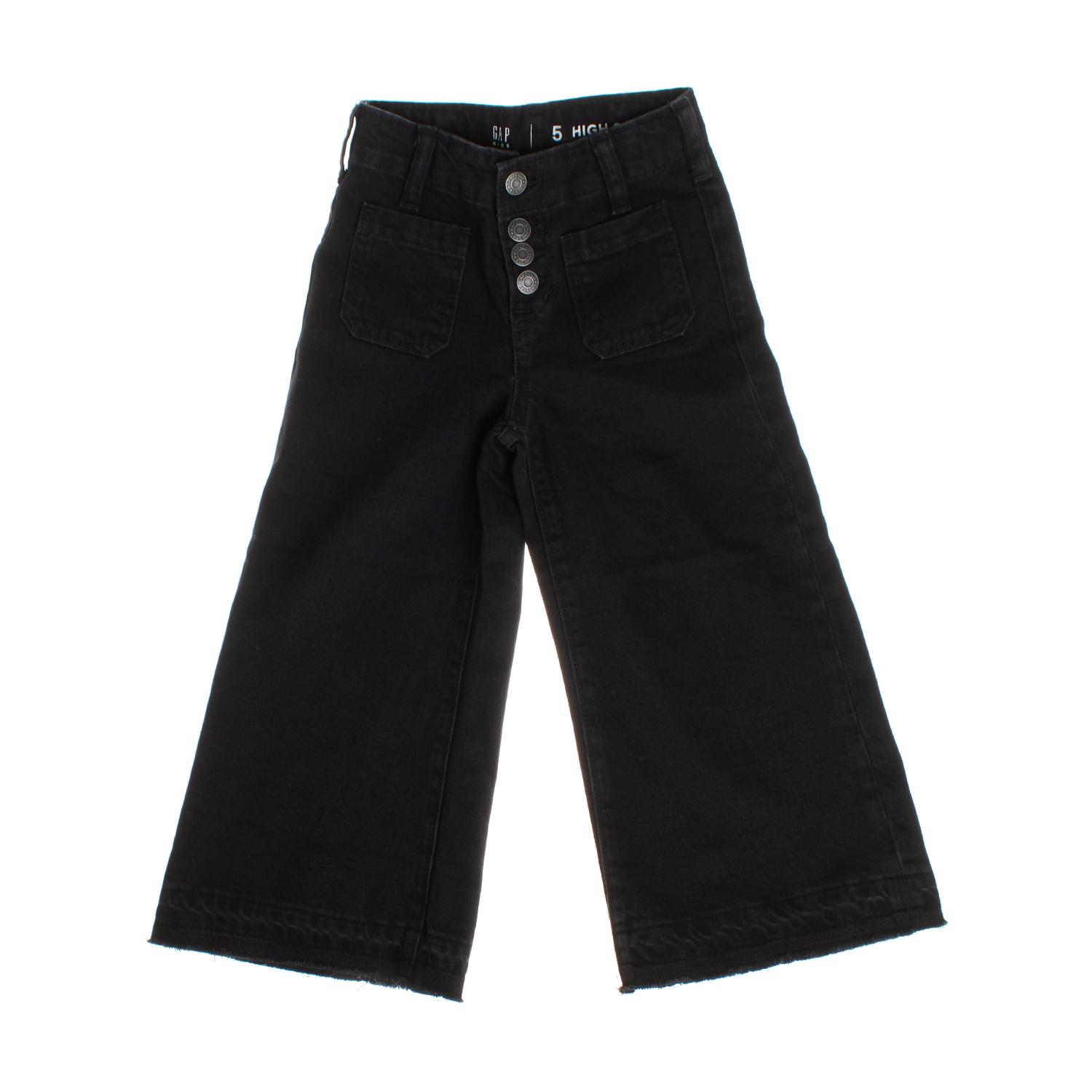 BlackPrice Wijde jeans 780051 voor meisjes 5 AÑOS zwart