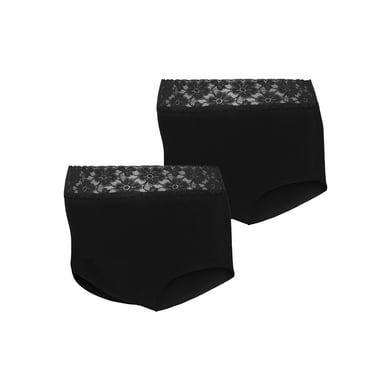 mamalicious Zwangerschapsbroek MLHEAL 2-pack Black