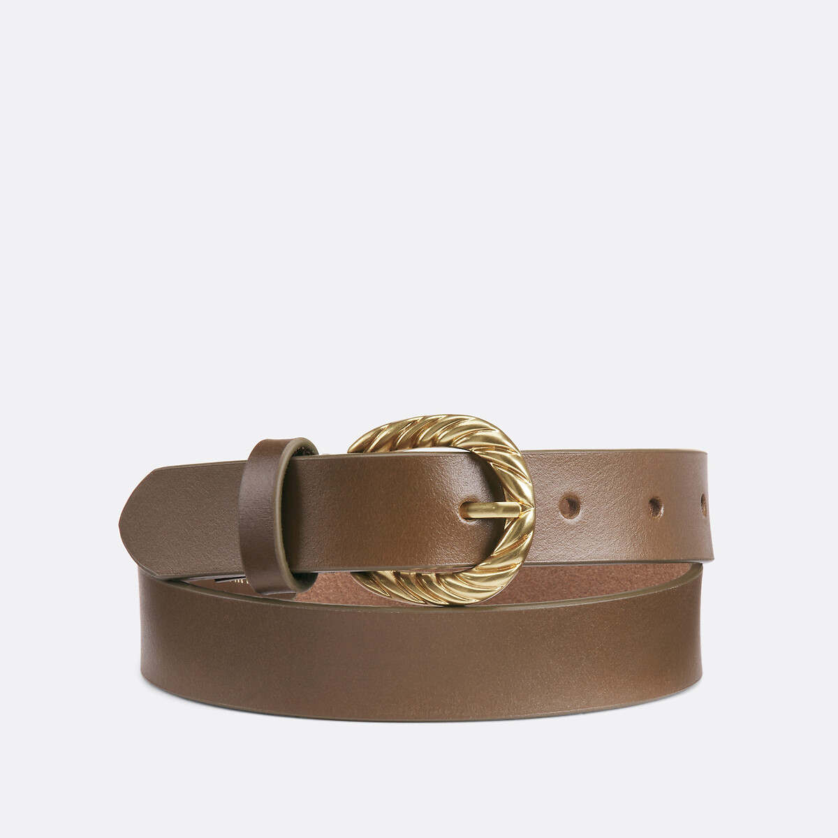 LA REDOUTE COLLECTIONS Leren riem met fantasiegesp