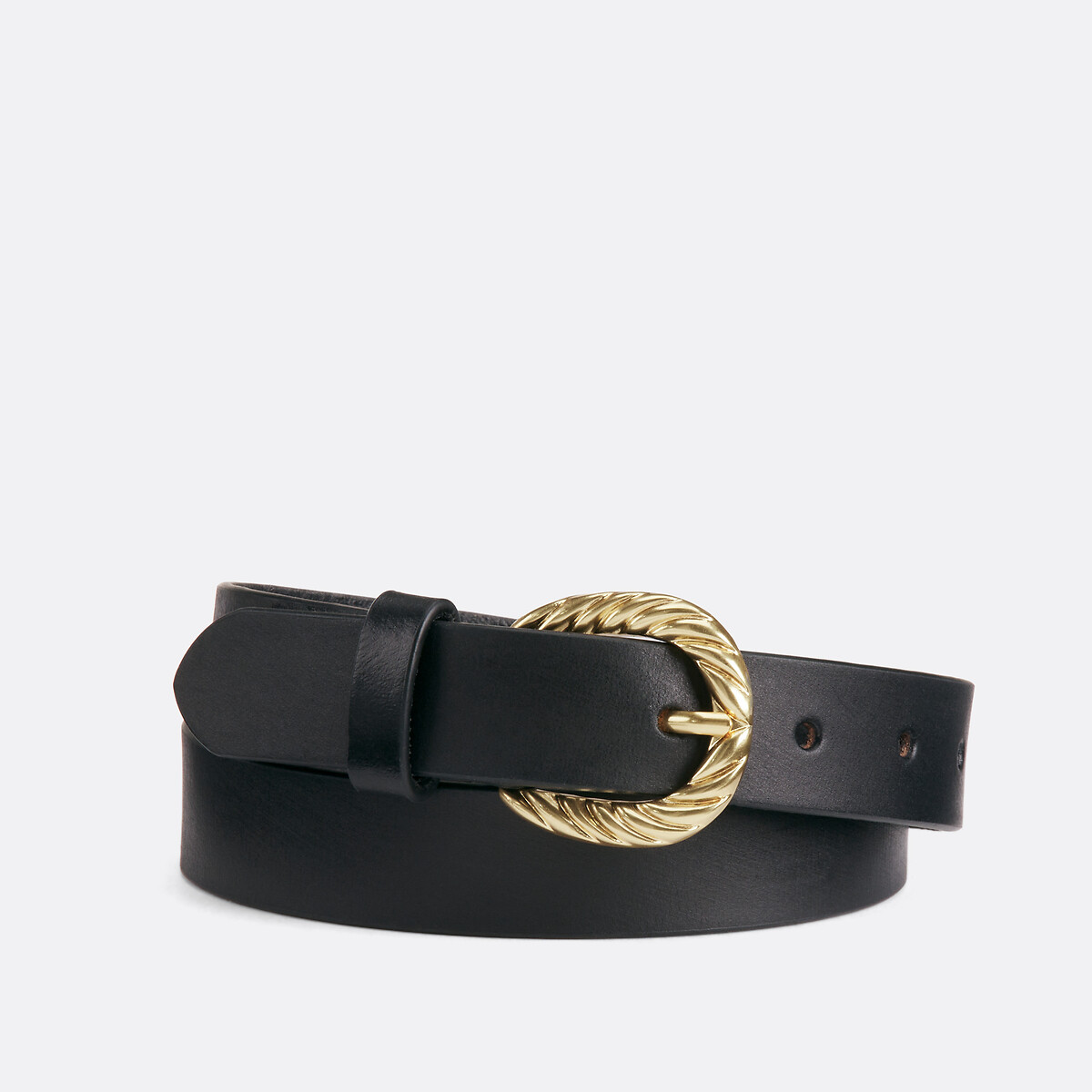 LA REDOUTE COLLECTIONS Leren riem met fantasiegesp