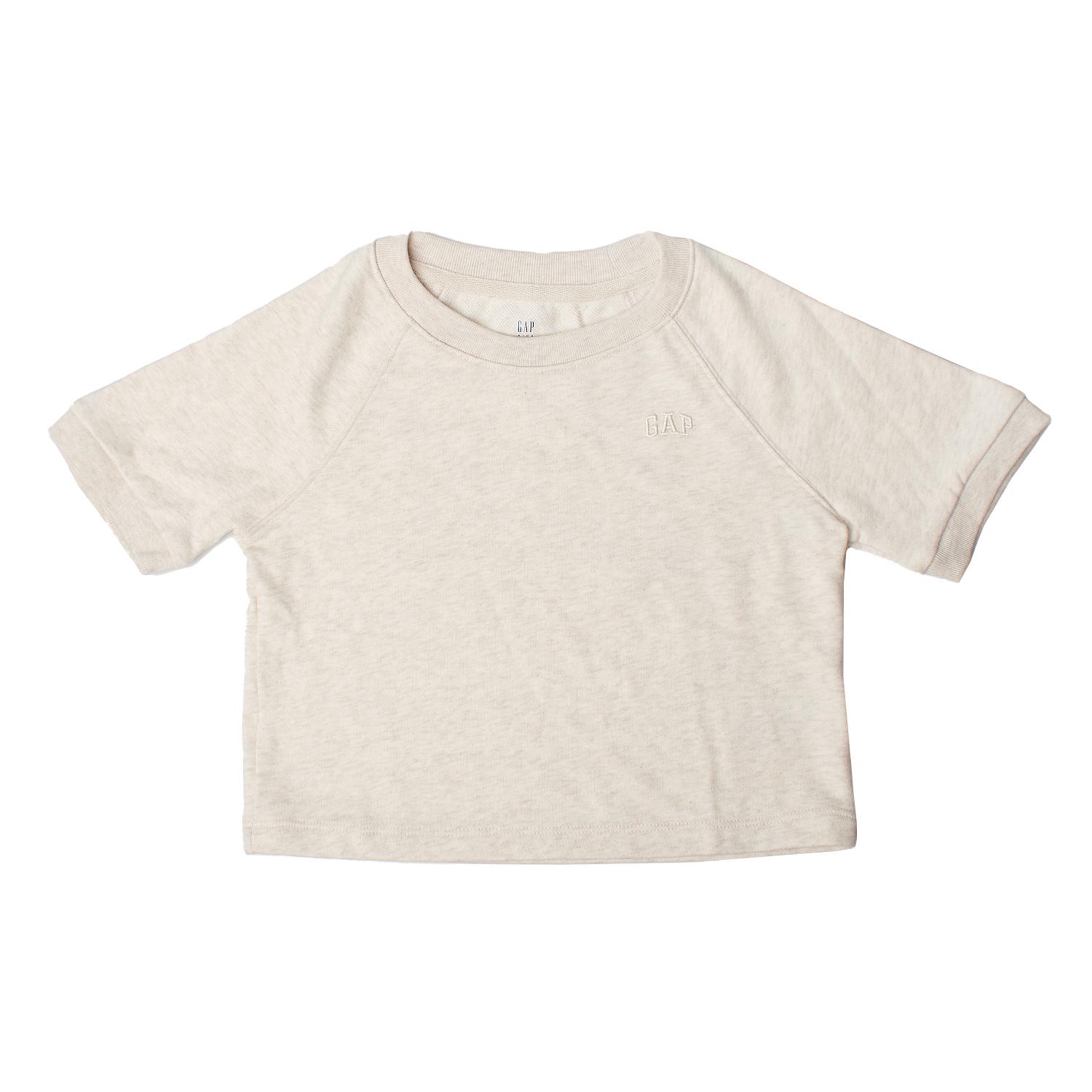 BlackPrice Korte mouw cropped T-shirt 626677 voor meisjes 8/9 AÑOS grijze kleur
