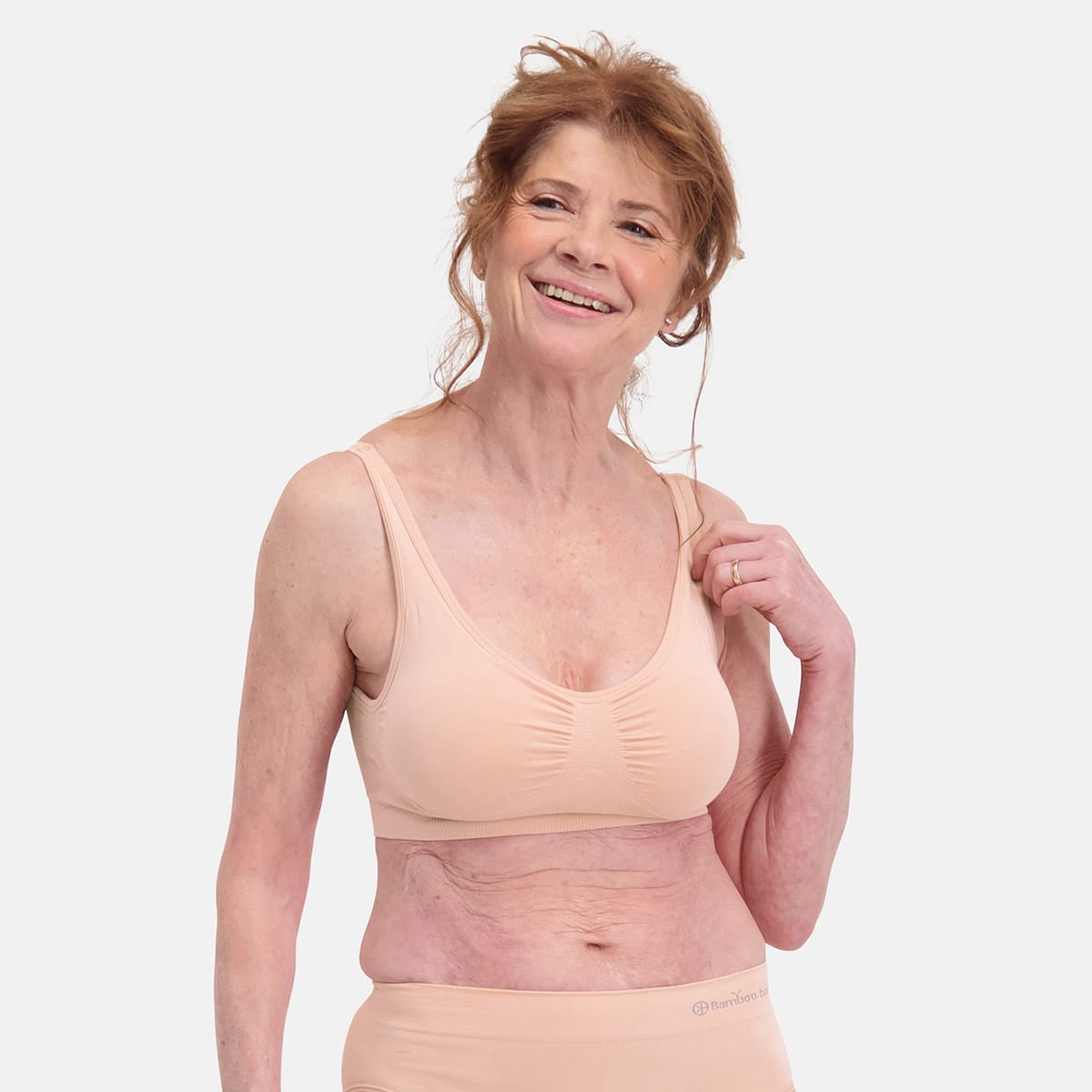 Bamboo Basics Seamless Padded Bra Fleur - Roze