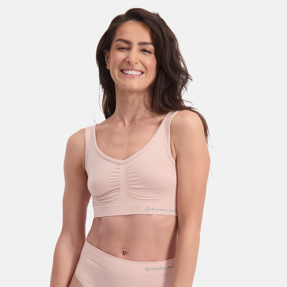 Bamboo Basics Seamless Bra Nova (2-pack) - Roze