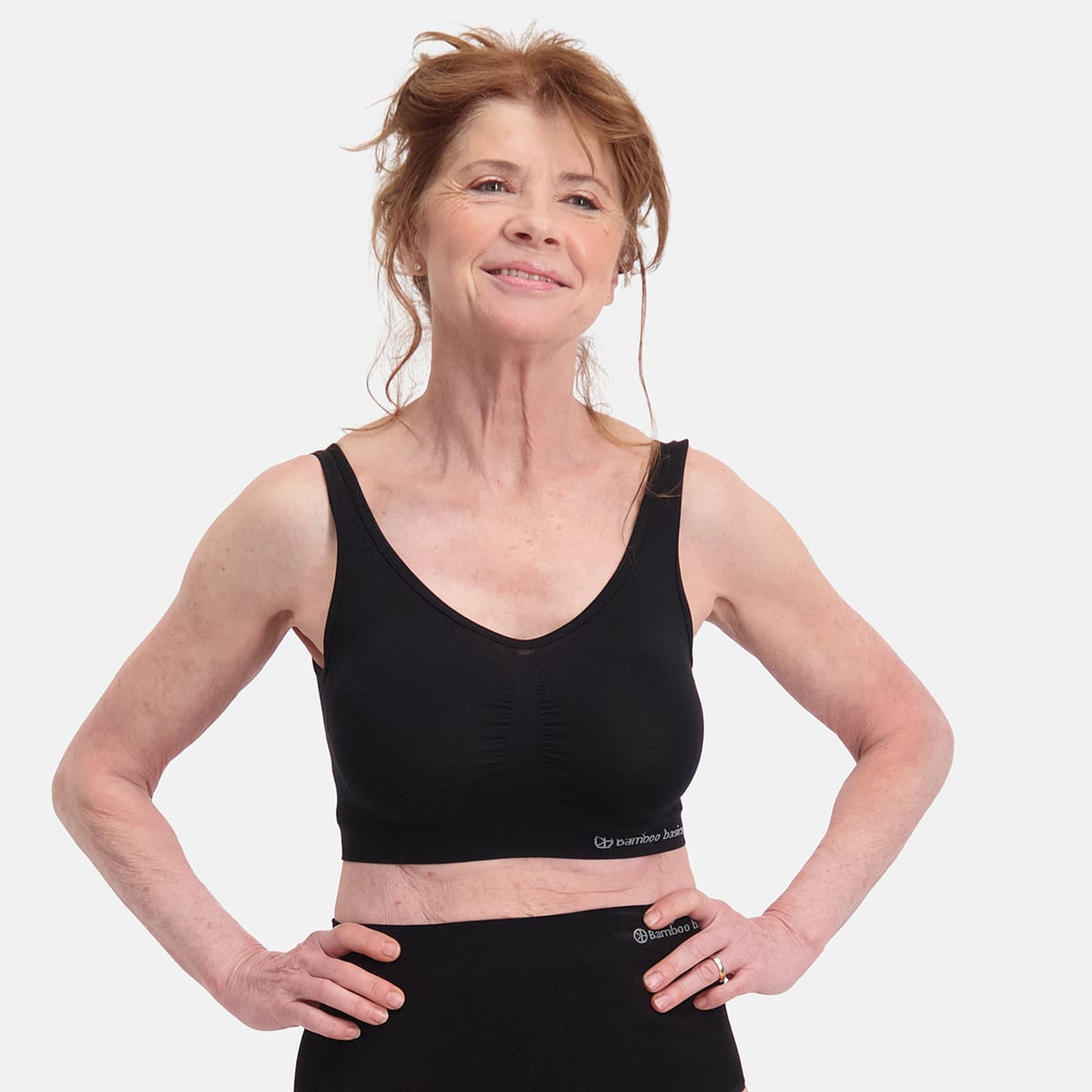 Bamboo Basics Seamless Bra Nova (2-pack) - Zwart